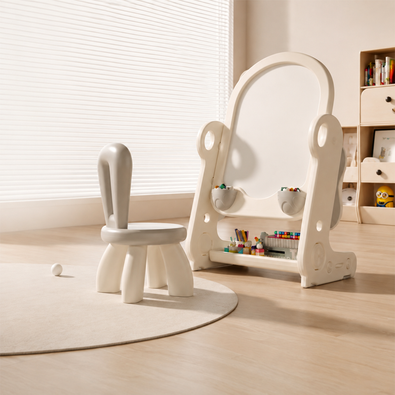 Kids Easel & Chair Set