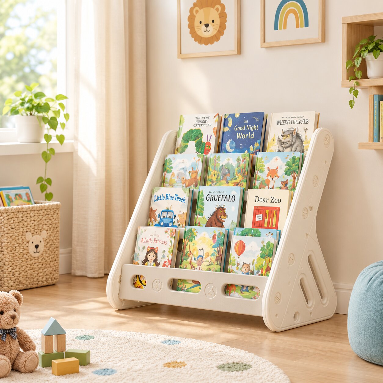 Organize, Read & Grow: The Perfect Kids Bookshelf for Every Little Explorer